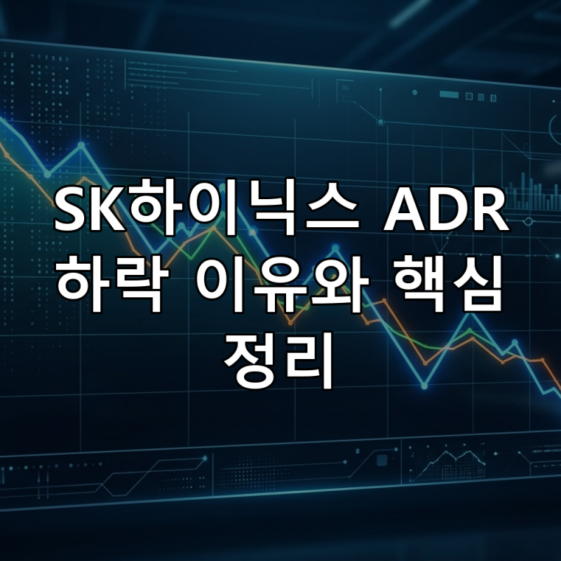 SK하이닉스 ADR 하락 이유 연준 발언과 반도체 우려 정리