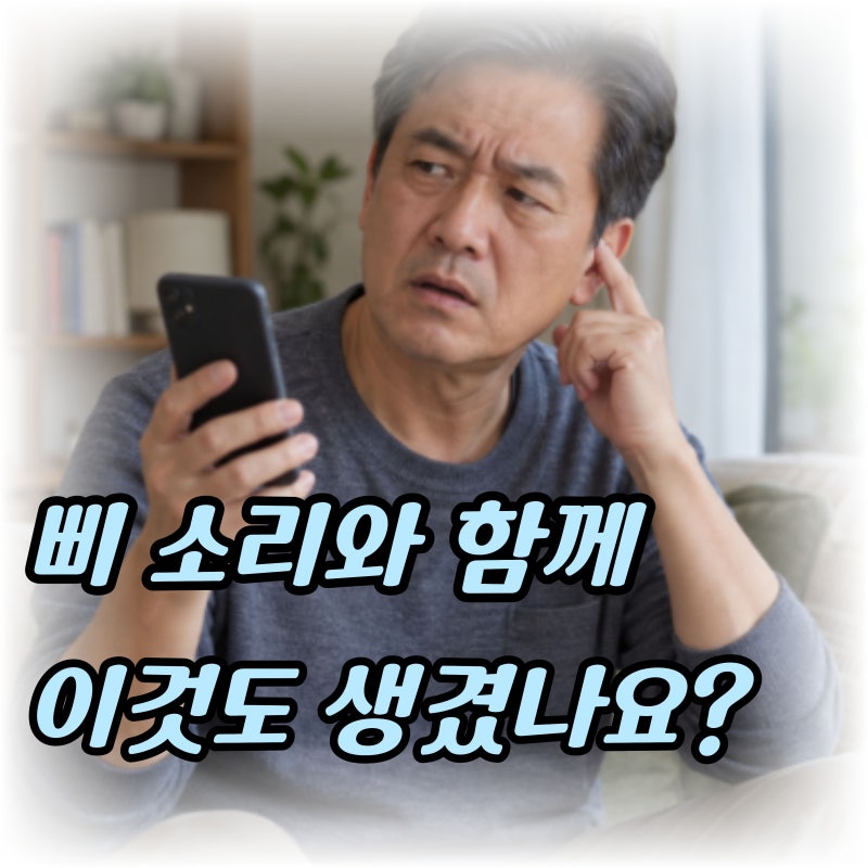 “귀에서 삐 소리 나도 그냥 넘겼는데” 이명 함께 나타나면 서둘러야 할 증상