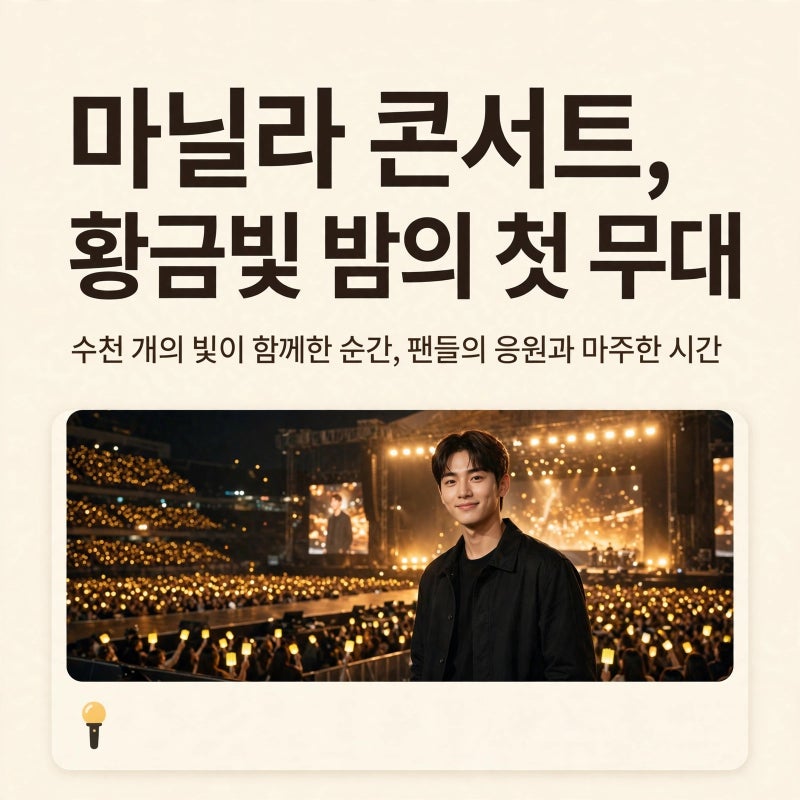 김수현, 2만 팬과 소년미 경신…필리핀 팬미팅 눈물에 ‘넉오프’ 공개 관심