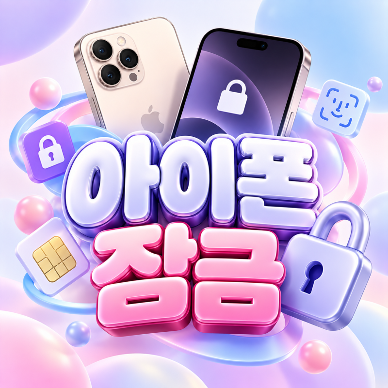 아이폰 잠금 해제 안될 때, 비밀번호·Face ID 설정 확인하기