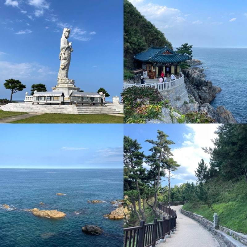 강원도 양양 여행코스 가볼만한곳 전국유명 사찰 낙산사 의상대 홍련암 해수관음상 볼거리 ....