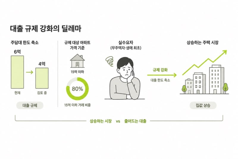 [부동산] 15억 이하 아파트까지 대출 규제 강화될까?_부읽남TV 영상 리뷰