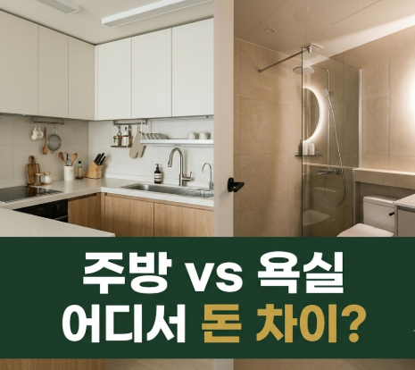 한샘인테리어 부분 리모델링 견적｜주방·욕실 비용 비교