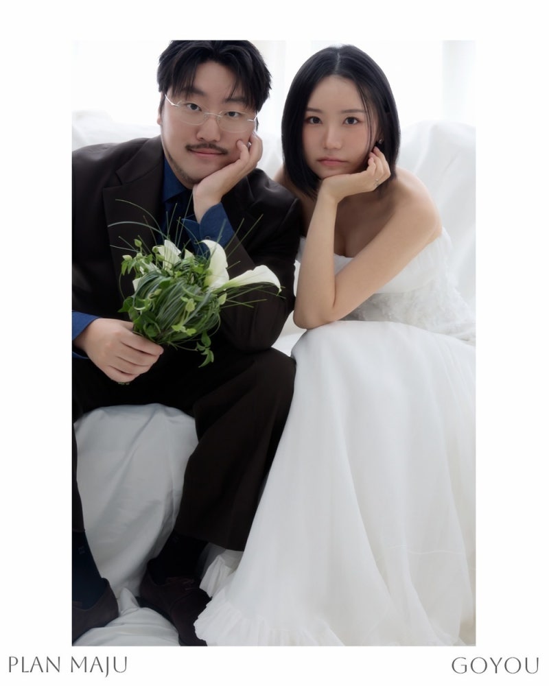 "어떤 순간에도 내 편"…송하예♥'100만 유튜버' 조매력, 11월 8일 결혼 '웨딩화보 전격 공개'