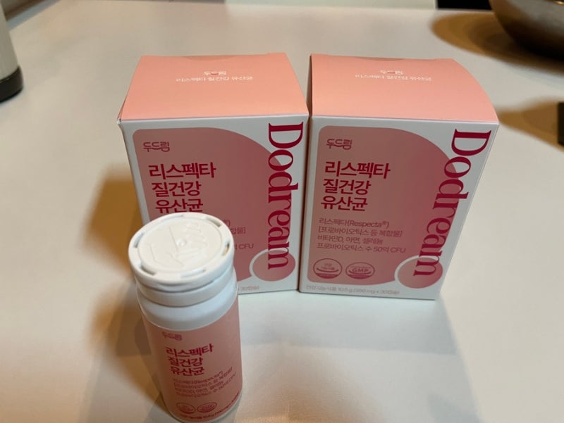 [내돈내산] 두드림 리스펙타 질 건강 생유산균 & 다이어트 중간 결과