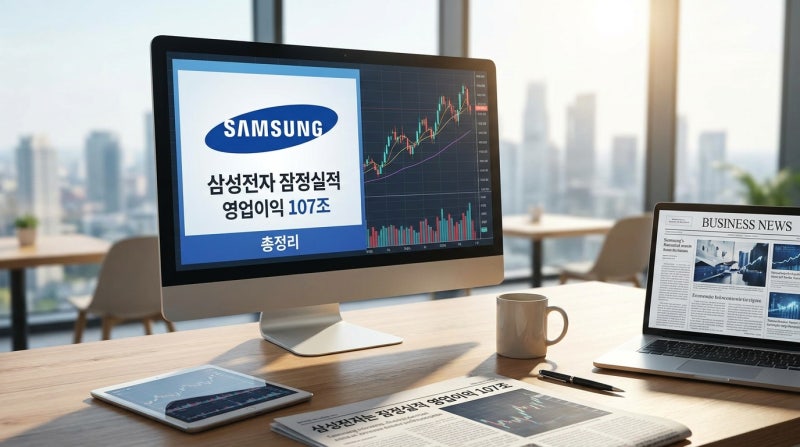 삼성전자 잠정실적 발표 결과 총정리, 3분기 영업이익 107조 4,000억 원과 100조 시대의 의미