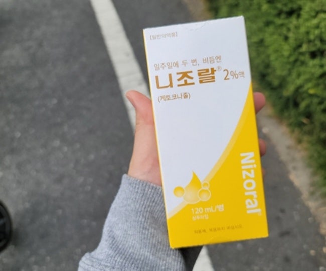 니조랄 샴푸 케토코나졸 2% 약국 가격 처방 사용방법