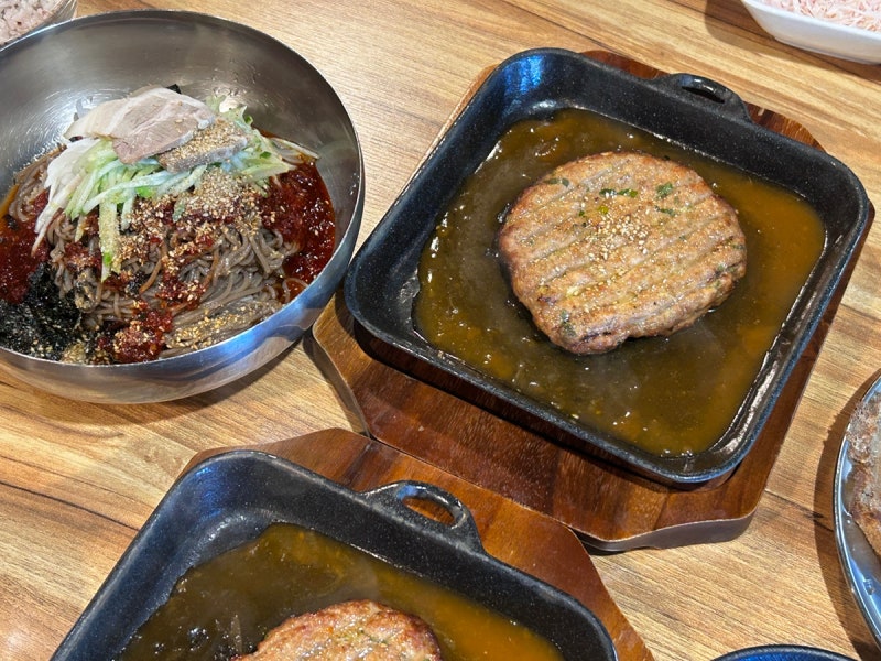 [포천아트밸리 맛집] 명이몽, 떡갈비 막국수 세트 가성비 좋은 포천 점심 추천