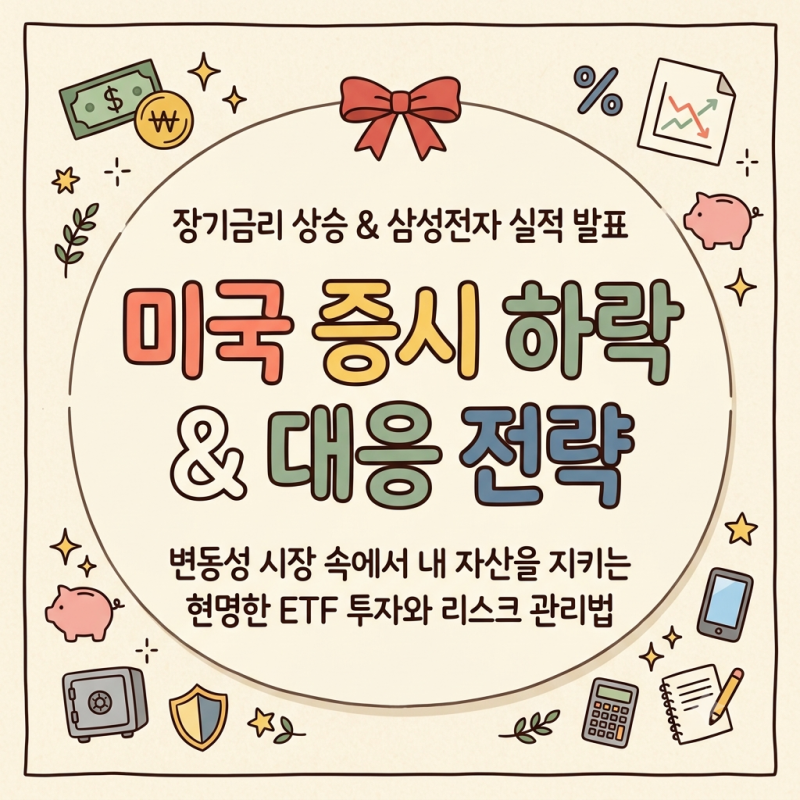 미국 장기금리 5.3% 돌파와 반도체 조정, 삼성전자 실적 발표 앞둔 우리의 대응은?