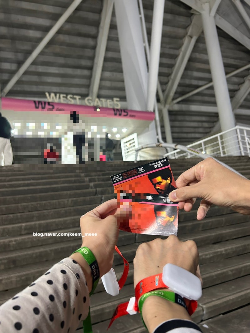 2026 위켄드 내한 콘서트 후기(지정석 W5구역 17열 시야) 현대카드 슈퍼콘서트1일차 후기
