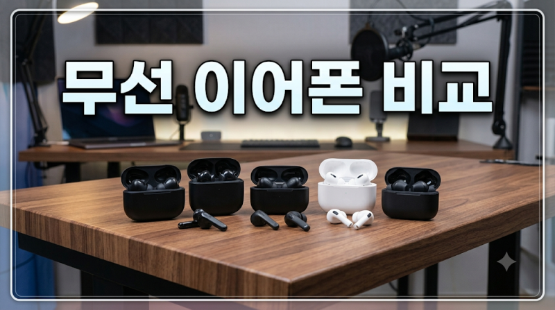 [IT 리뷰] 내게 맞는 무선 이어폰 찾기! 에어팟 프로 2 vs 갤럭시 버즈3 프로 vs 소니 WF-1000XM5 완....