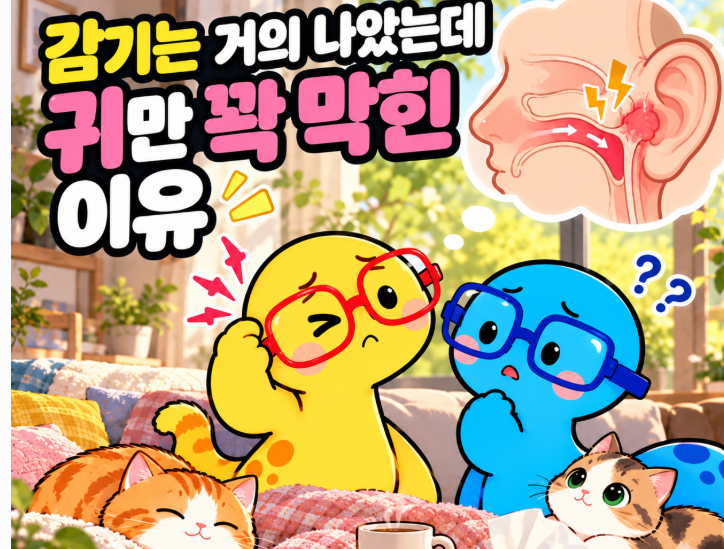 감기 뒤 귀가 먹먹할 때, 기다릴 증상과 바로 검사할 신호