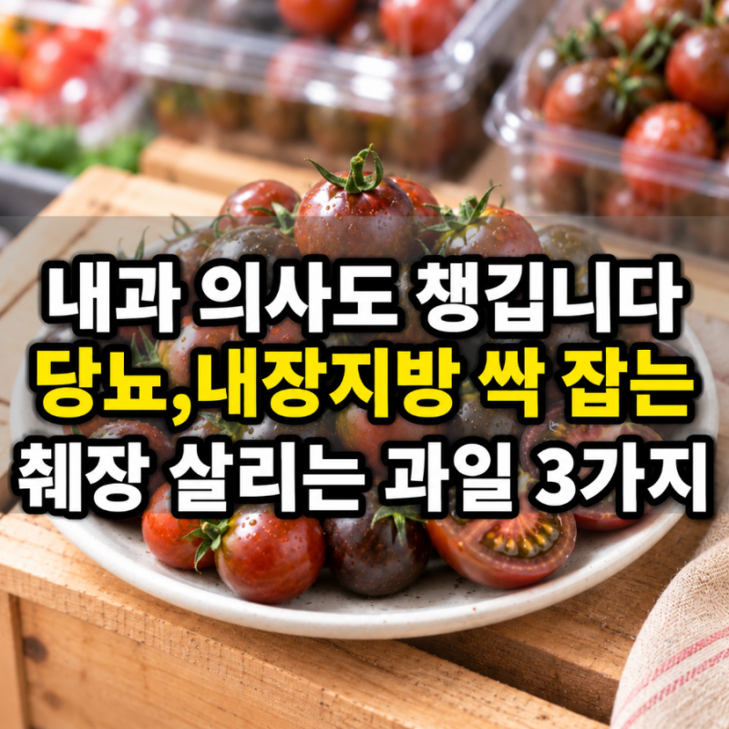 당뇨 때문에 과일 끊으셨나요? 내과 의사가 장바구니에 꼭 담는 '췌장 부활' 과일 3가지