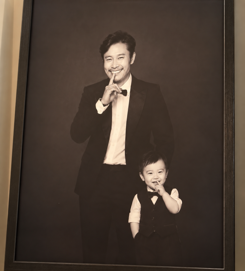 이민정♥이병헌 아들 벌써 12살이라니, "4살 여동생의 오빠"가 된 모습에 세월 실감