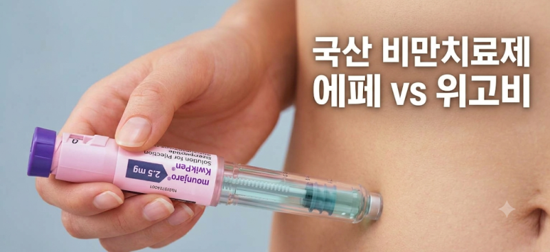 국산 비만치료제 에페 vs 위고비: 나에게 맞는 다이어트 주사는?