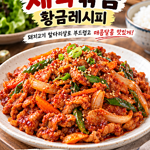 초보도 실패 없는 제육볶음 황금레시피｜돼지고기 앞다리살로 부드럽게 만드는 법
