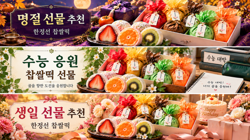 한정선 참석떡,명절·수능·생일 선물로 한정선 찹쌀떡이 주목받는 이유는? 2026 가격·선물세....