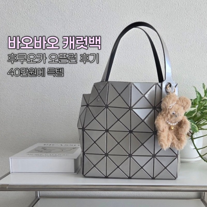 후쿠오카 바오바오 캐럿백 가격 대박! 이와타야 매장 주말 오픈런
