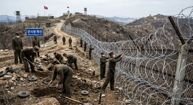 DMZ 지뢰 도발·철책 설치엔 손 놓고 있으면서… '전작권 조기 환수' 밀어붙이는 정부의 안보 ....