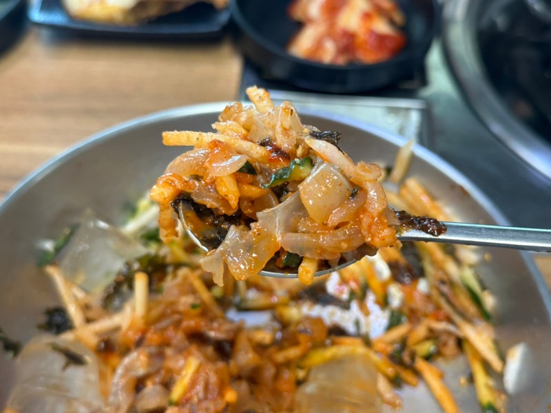 포항 물회 맛집 현지인 찐맛집 송골횟집