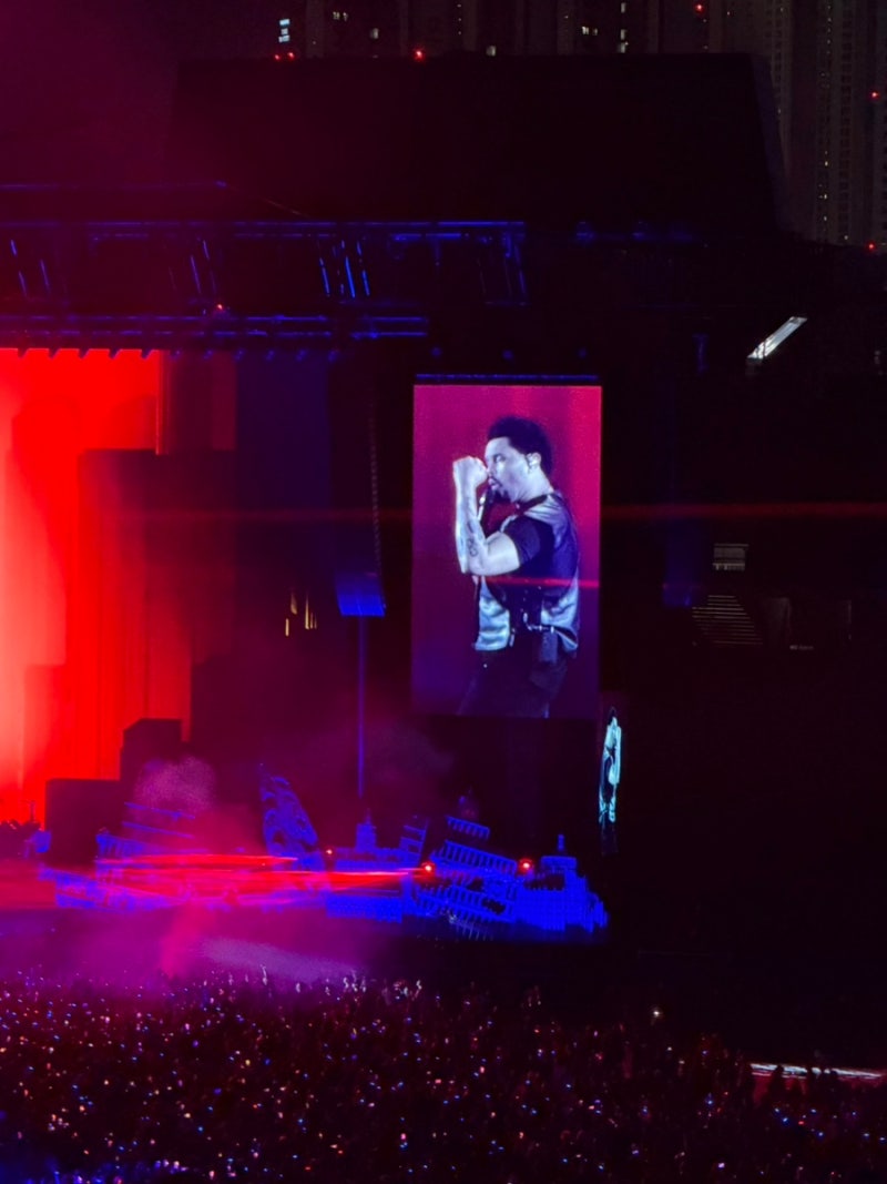 현대카드 슈퍼콘서트 28 위켄드 콘서트 후기｜The Weeknd 막콘 고양종합운동장 좌석 시야·셋리....