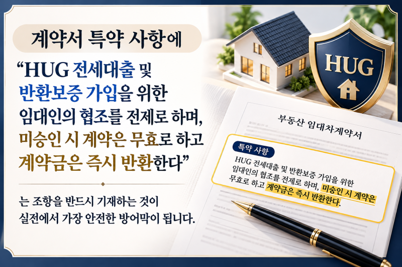 [2편] HUG 전세대출 자격 요건과 전세금반환보증 자동 결합의 모든 것
