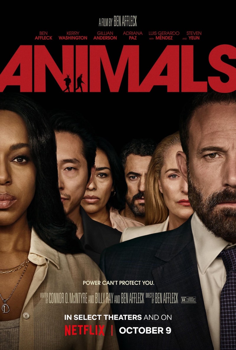 짐승들 넷플릭스 ANIMALS NETFLIX 2026 벤 애플렉 감독 주연 케리 워싱턴 질리언 앤더슨 스티븐 연 ....