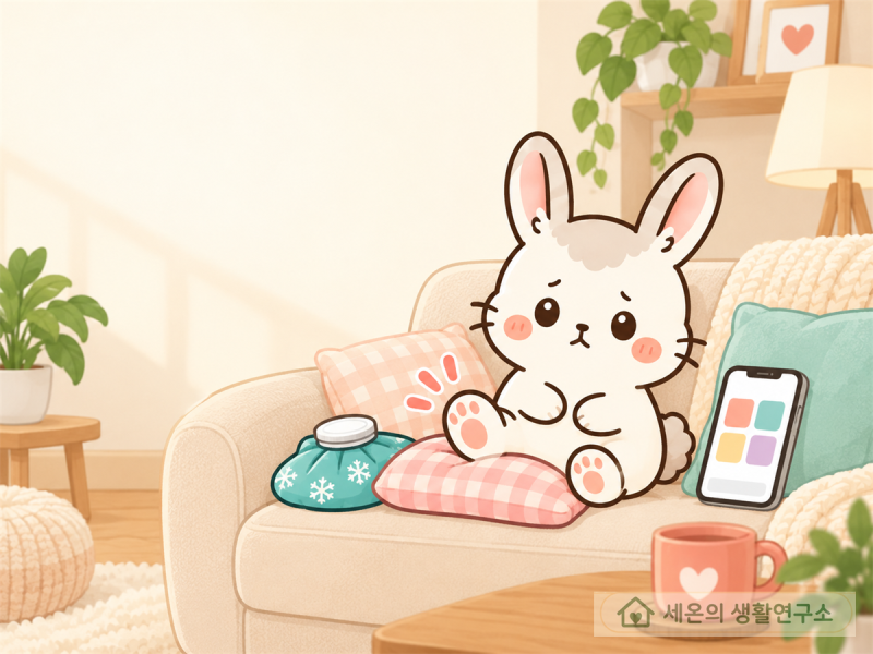 연휴 통풍 발작, 약 없을 때 진료 순서