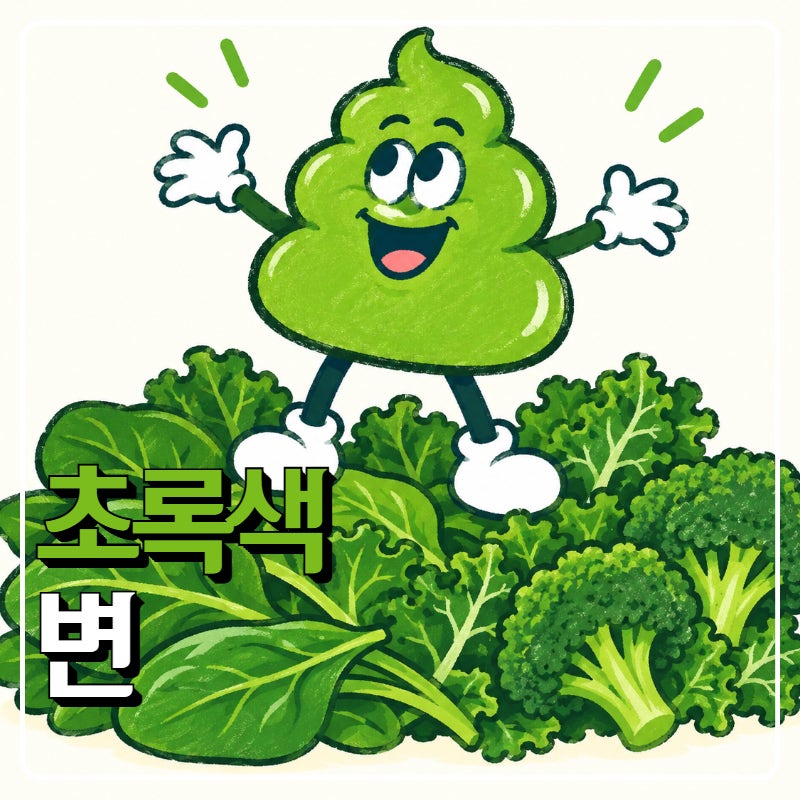 초록색변 대장염증상일까? 성인녹색변 원인