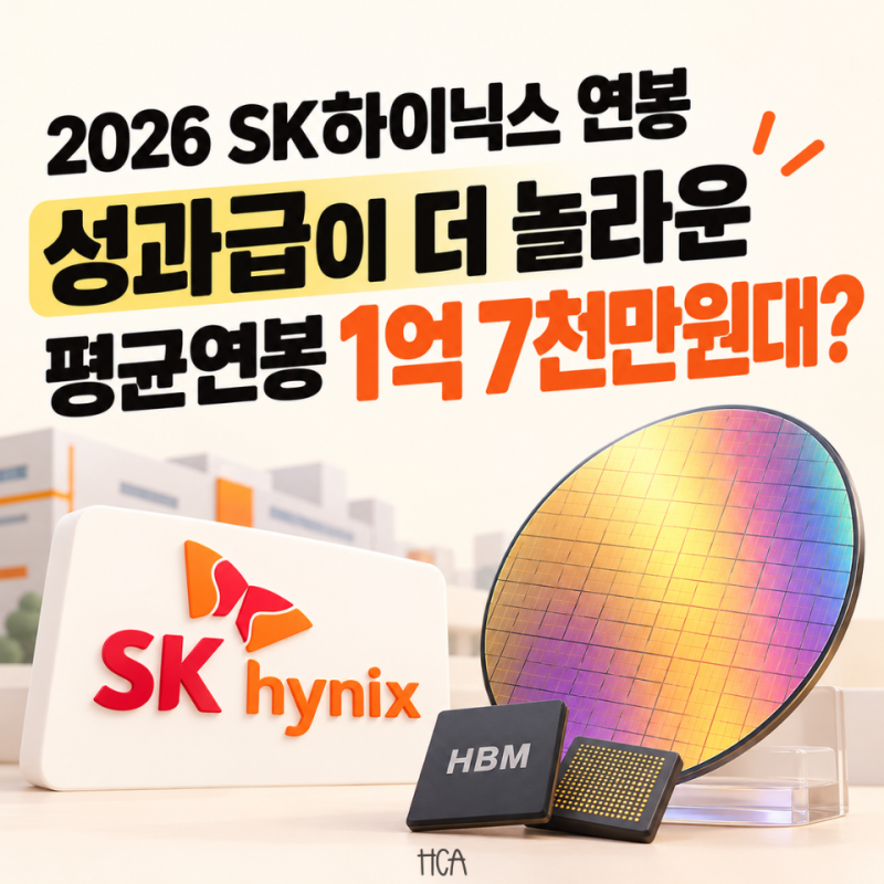 2026 SK하이닉스 연봉은? 신입 초봉 5년차 10년차 평균연봉 성과급 복지
