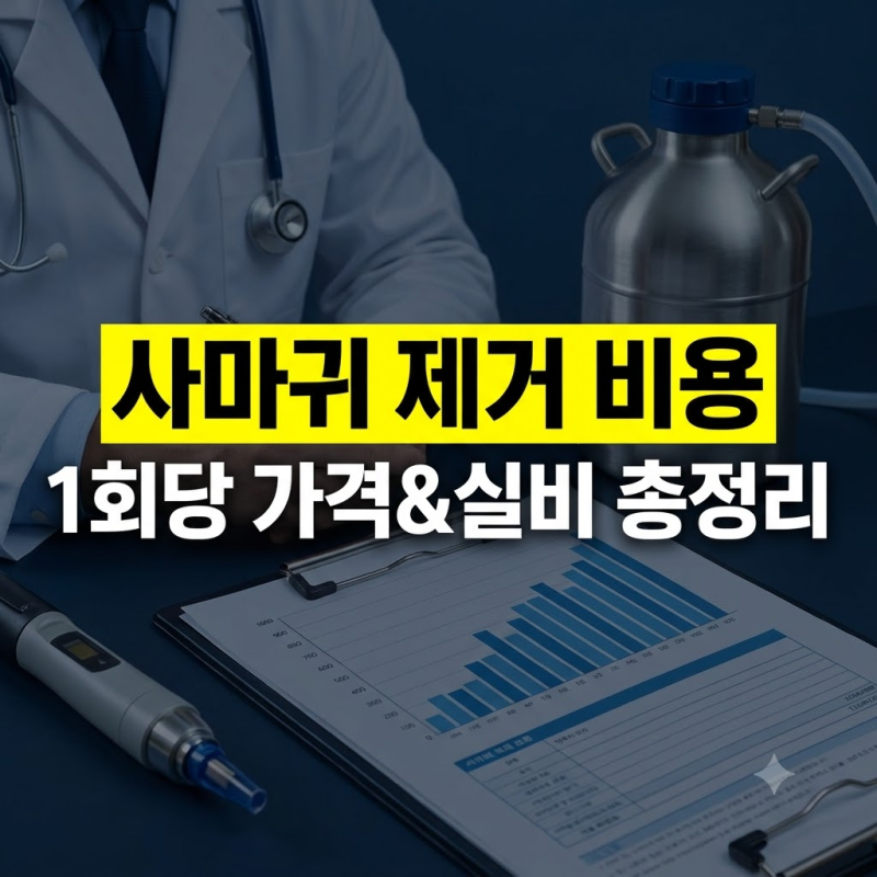 손발·얼굴 사마귀 제거 비용 1회당 가격 총정리: 실비보험 적용 기준 총정리