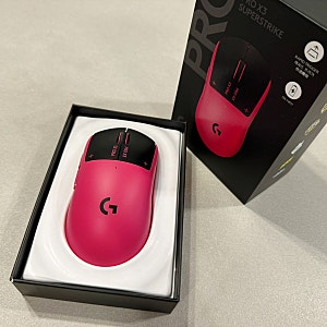 로지텍 G PRO X3 SUPERSTRIKE 게이밍 마우스 종결 지슈스