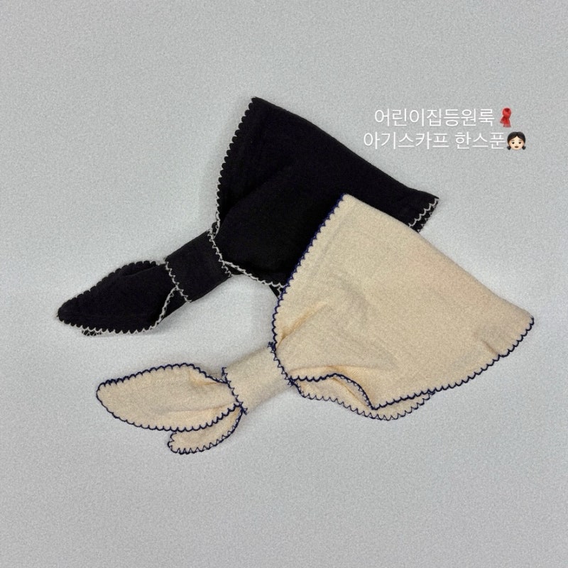 환절기 어린이집등원룩 육아템 슈메르 아기스카프 스카프빕