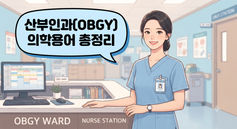 [병동 필수 의학용어] 산부인과(OBGY) · 핵심 약어 및 주요 진단명 총정리