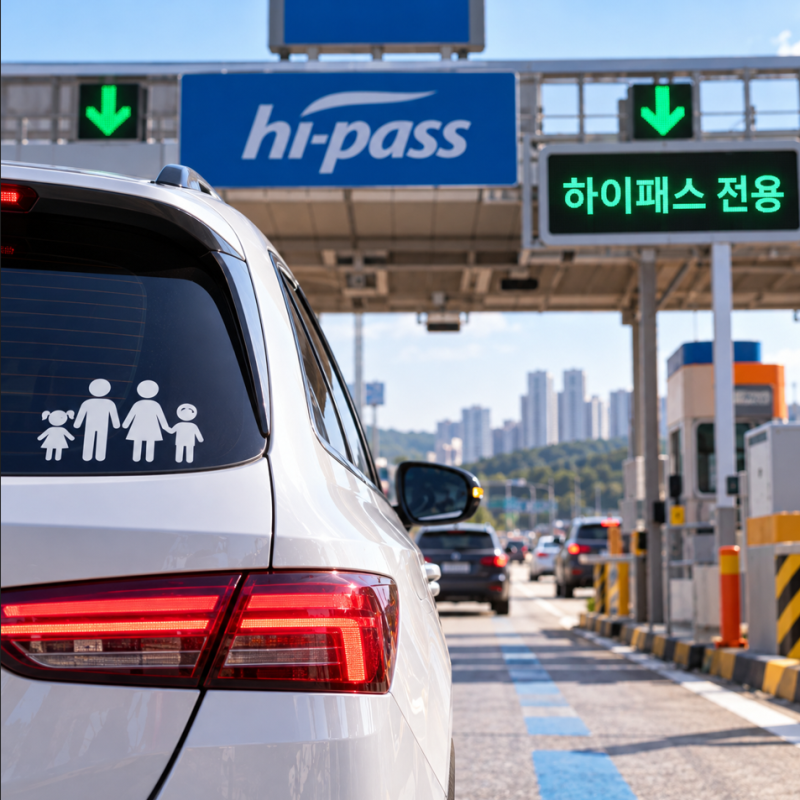 “자녀 2명부터 가능” 하이패스 다자녀 할인, 등록 안 하면 혜택 못 받는다