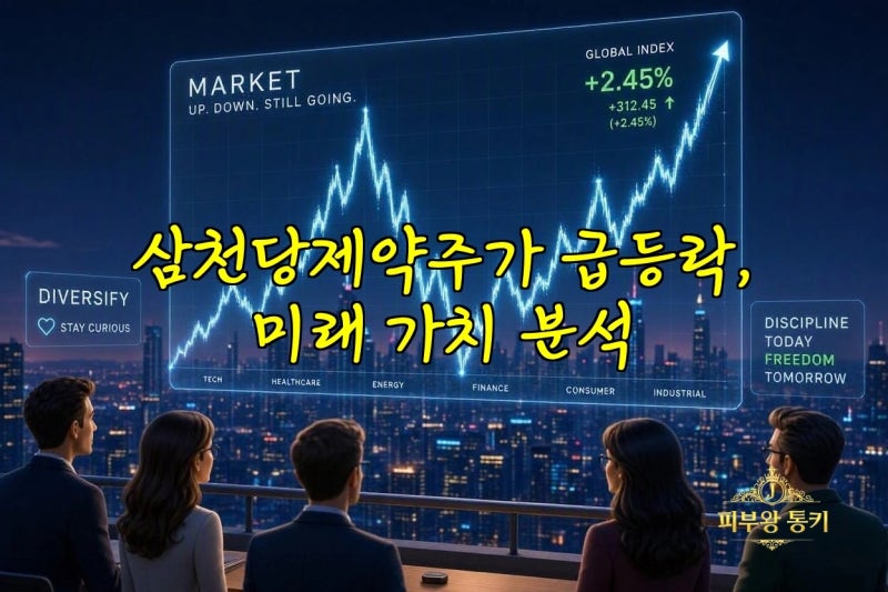 삼천당제약주가 급등락, 미래 가치 분석