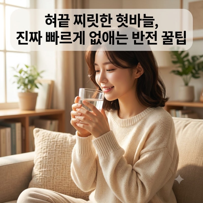 “알보칠 바르면 큰일 난다고?” 혀끝 찌릿한 혓바늘, 연령별 진짜 빠르게 없애는 반전 꿀팁