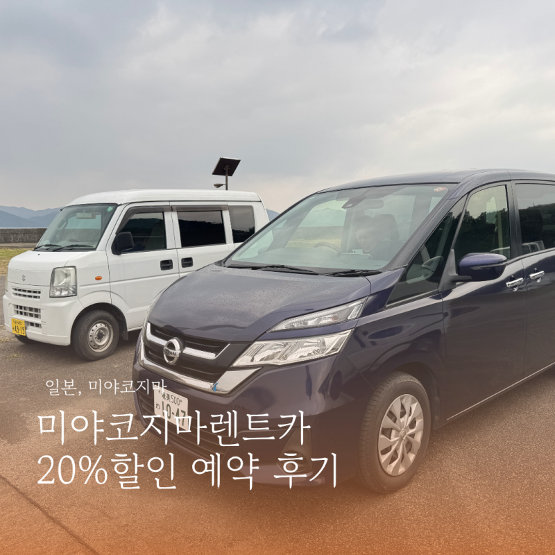 미야코지마렌트카 AVIS 할인 예약 팁과 북부 남부 드라이브 코스