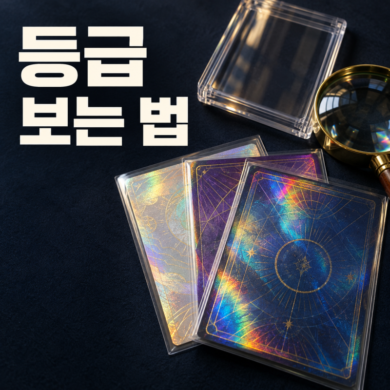 포켓몬카드 등급 보는 법, SAR과 PSA10부터 구분하세요
