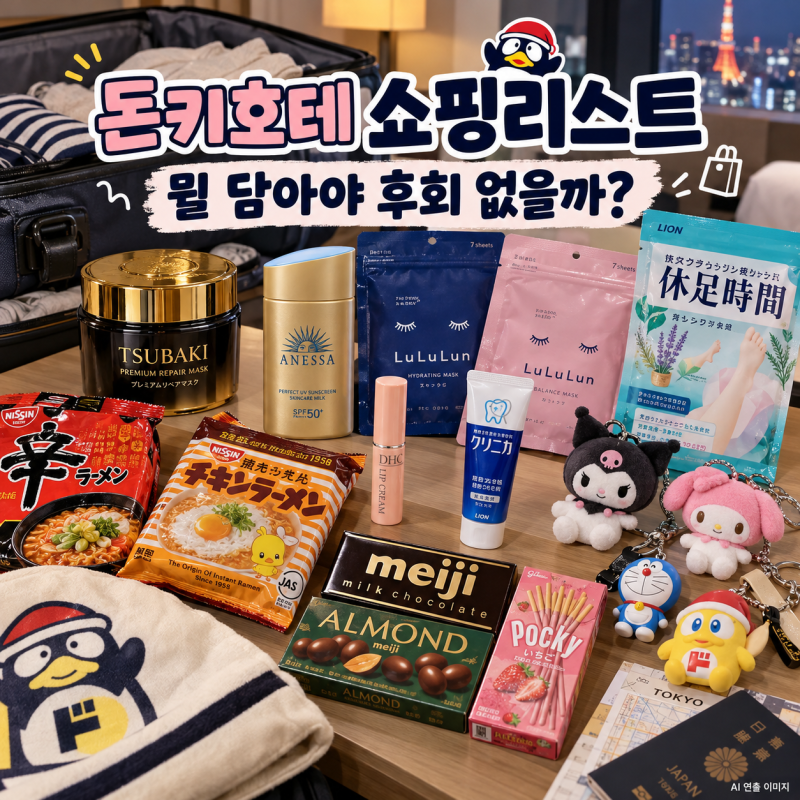 일본 돈키호테 쇼핑리스트 10가지｜오사카·후쿠오카·삿포로에서 뭘 살까? 쿠폰까지