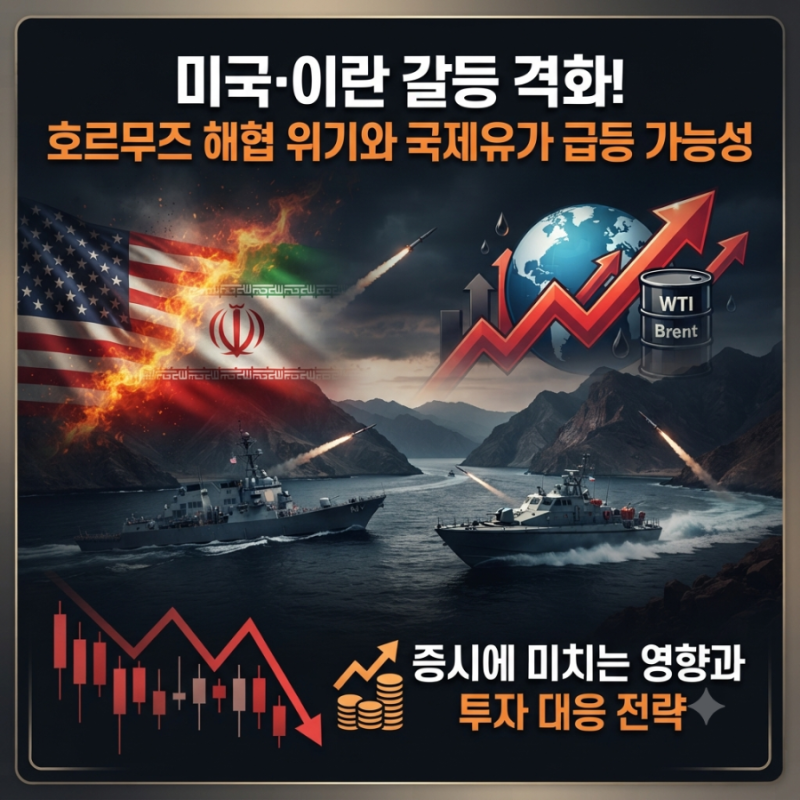 미국·이란 갈등 격화! 호르무즈 해협 위기와 국제유가 급등 가능성｜증시에 미치는 영향과 ....