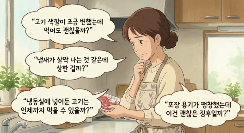 상한 고기 확인 방법부터 육류 보관법까지! 소고기·돼지고기·닭고기 신선하게 보관하는 꿀....
