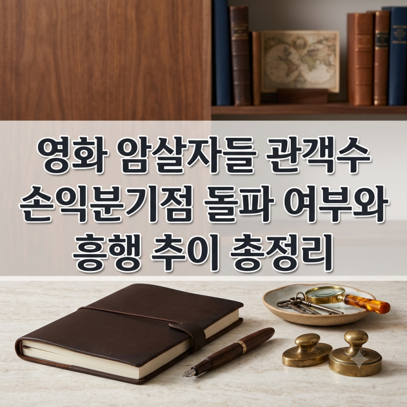 영화 암살자들 관객수 손익분기점 돌파 여부와 흥행 추이 총정리