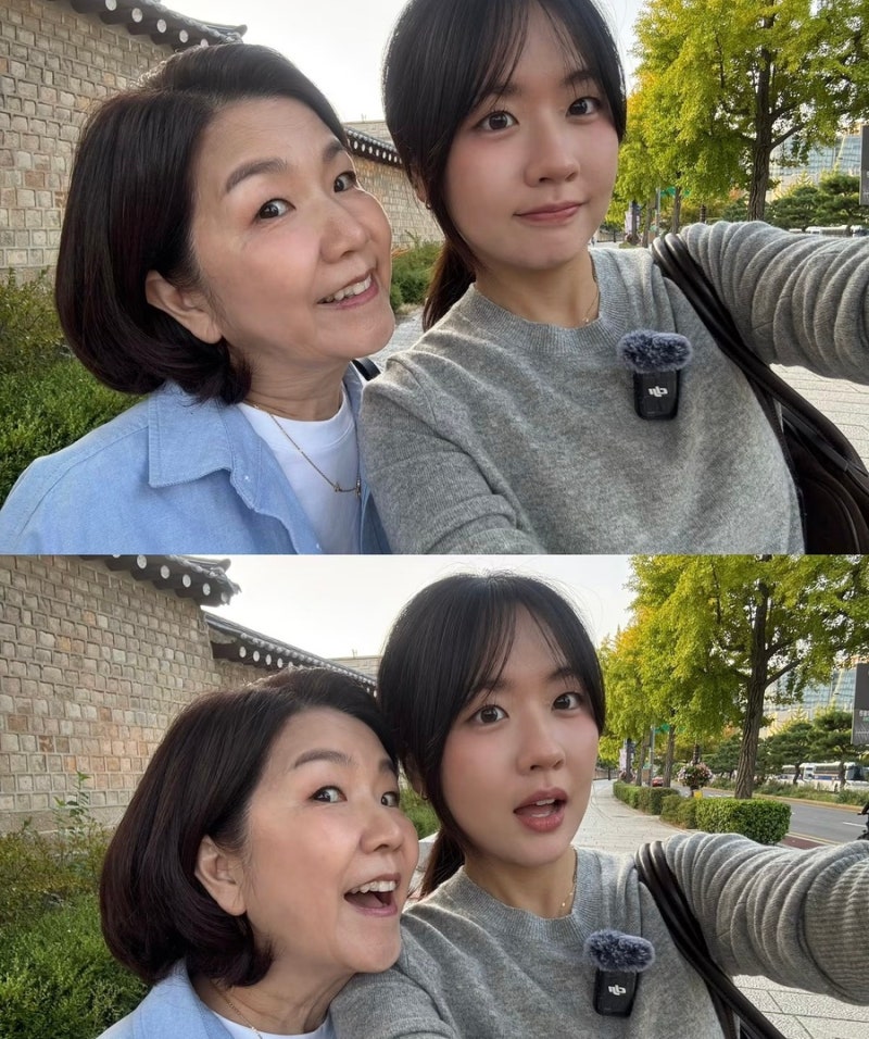 66세 이성미, 늦둥이 딸과 서울 나들이 중 털어놓은 "80세" 고백