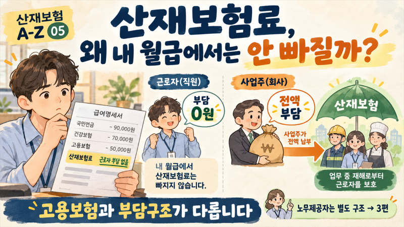 2026년 산재보험료율｜업종별 요율과 회사가 내는 금액 계산