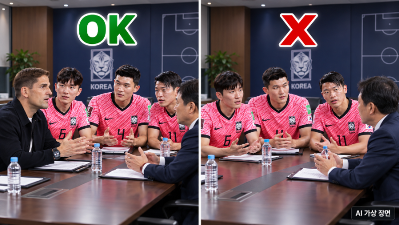 [대표팀 칼럼] 감독 빼고 은퇴 면담 협회와 ‘96즈(김민재, 황인범, 황희찬)’가 놓친 예의와 ....