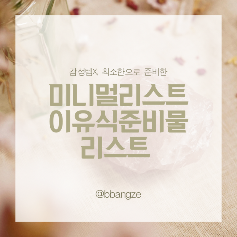 초기 이유식 준비물 리스트｜아기 전용 주방용품 없이 최소한으로 준비하기