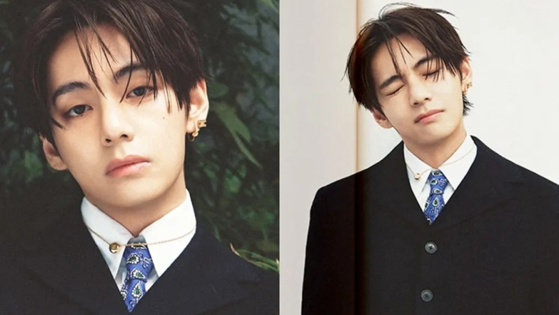 [방탄소년단 뷔] (해외매체 WikiPicky 기사전문) BTS V, 'ARIRANG' 월드 투어 중 새로운 셀린느 화보....