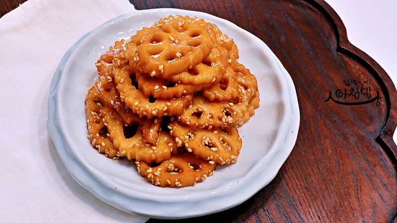 쫀득한 연근조림 맛있게 하는법 재료 심플하게