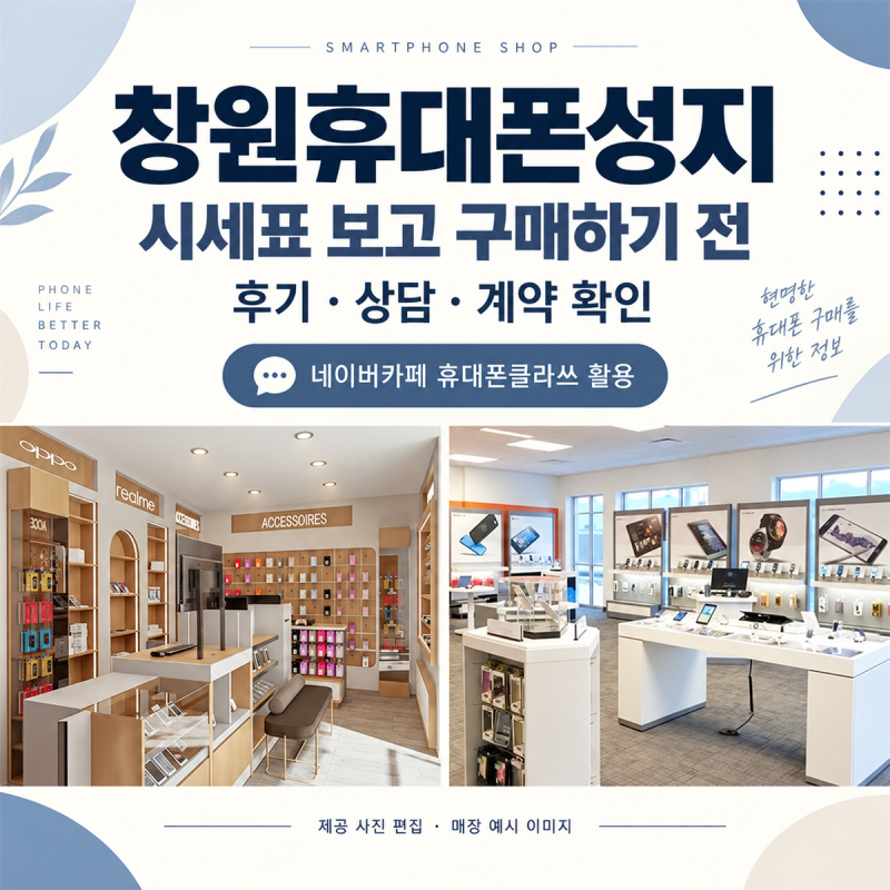 창원 휴대폰 성지 매장 후기, 휴대폰클라쓰 시세표와 계약 조건까지 확인하는 순서